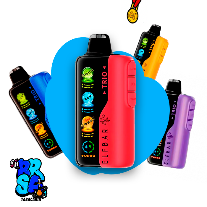 Foto do produto ELFBAR TRIO 40K Puffs