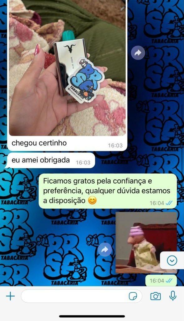 Print de feedback real: Pedido entregue