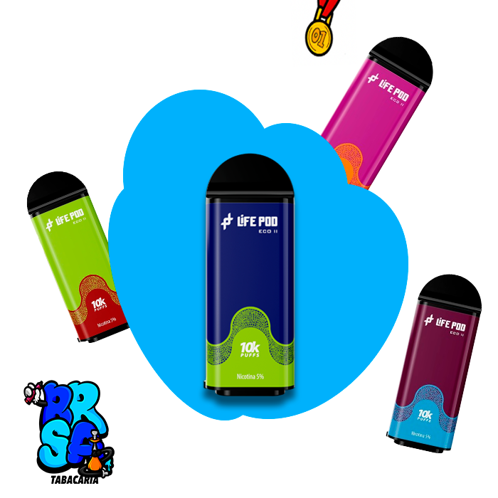 Foto do produto REFIL LIFE POD (10000 Puffs)